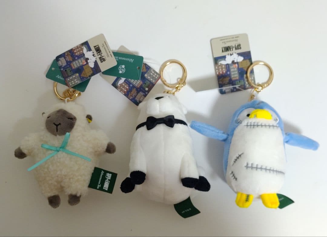 SPY×FAMILY AfternoonTea マスコットキーホルダー 3種