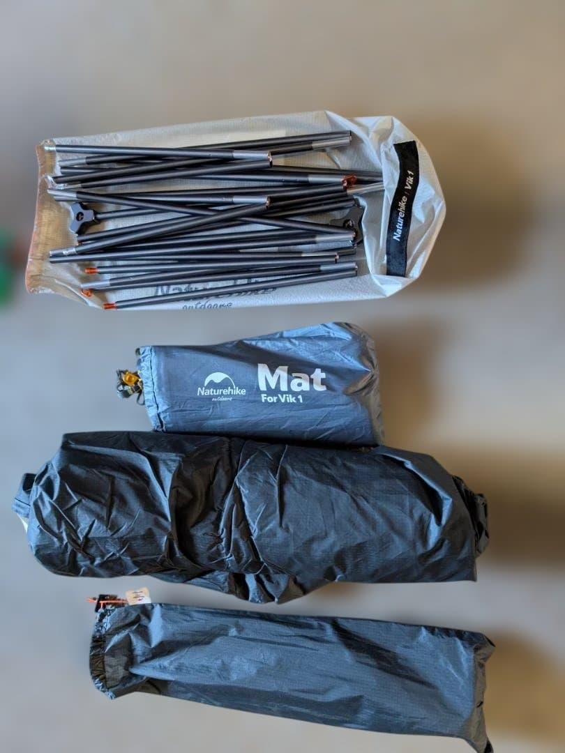 Naturehike VIK 1　超軽量 自立式 ソロテント