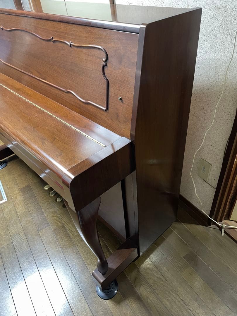 【上品なデザイン】KAWAI c-113 アップライトピアノ スツール付き