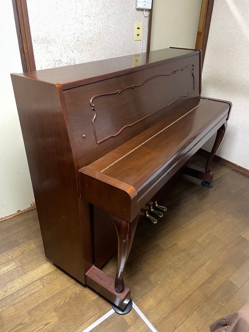 【上品なデザイン】KAWAI c-113 アップライトピアノ スツール付き