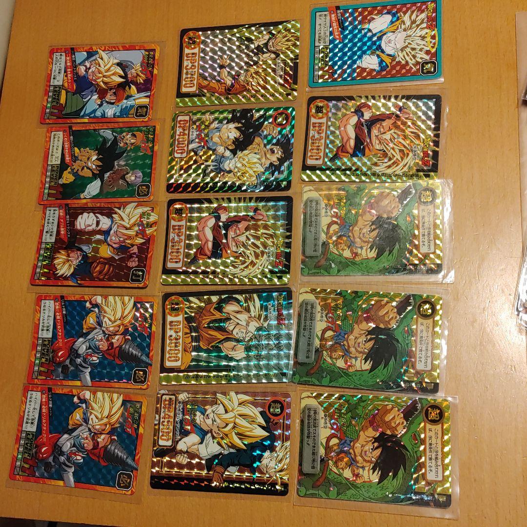 初期のドラゴンボール　レアカード