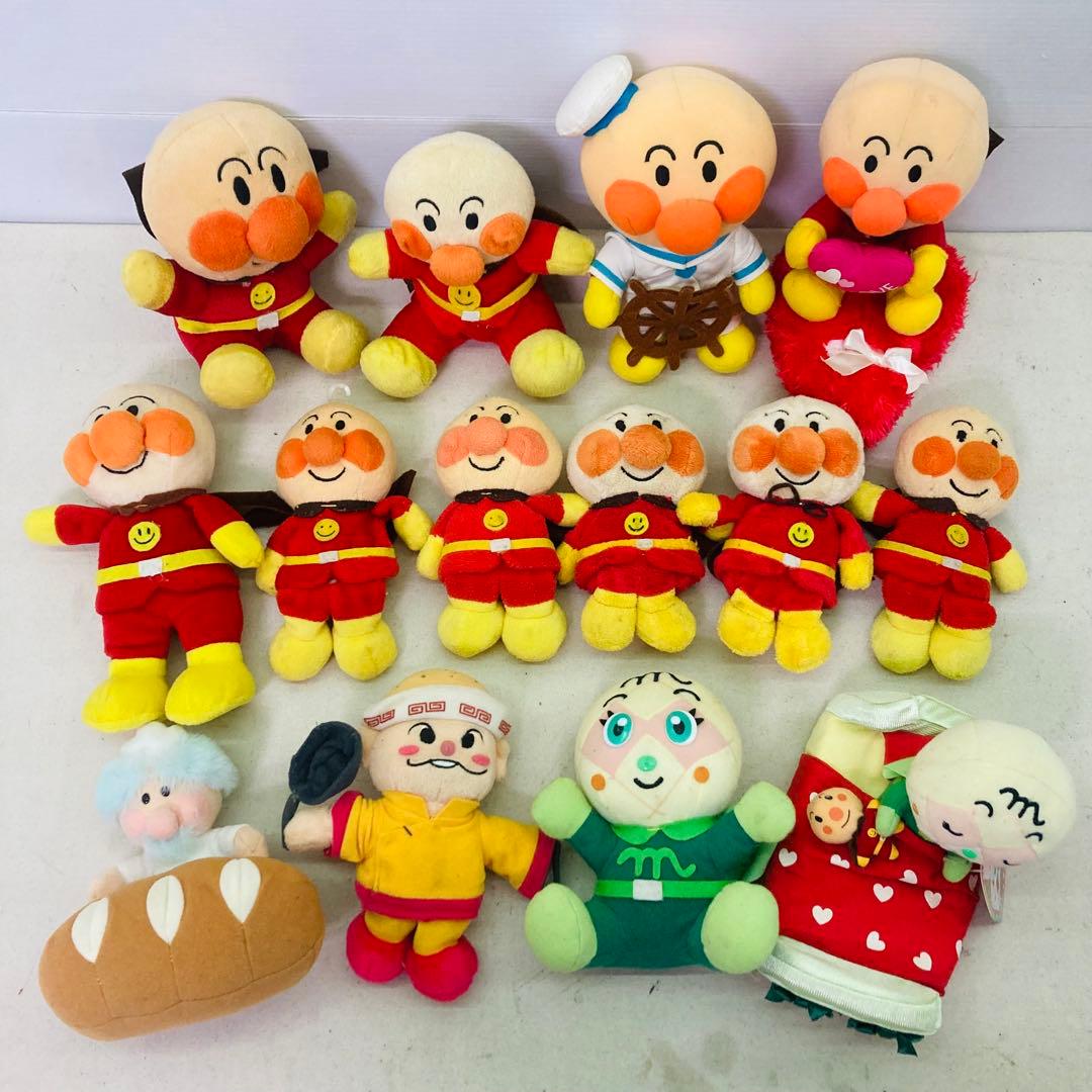 【タグ付きあり★14点】アンパンマン　ぬいぐるみ　メロンパンナ　ジャムおじさん