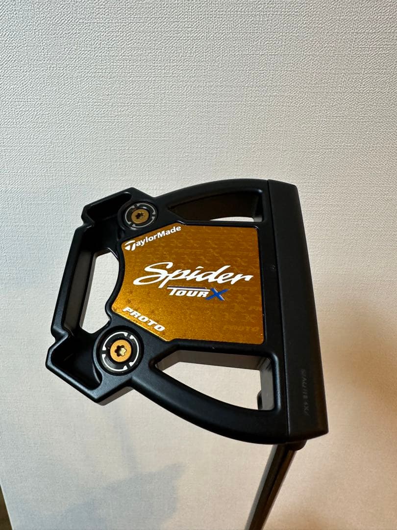 (限定品)TaylorMade スパイダーツアーXプロトブラック 34インチ