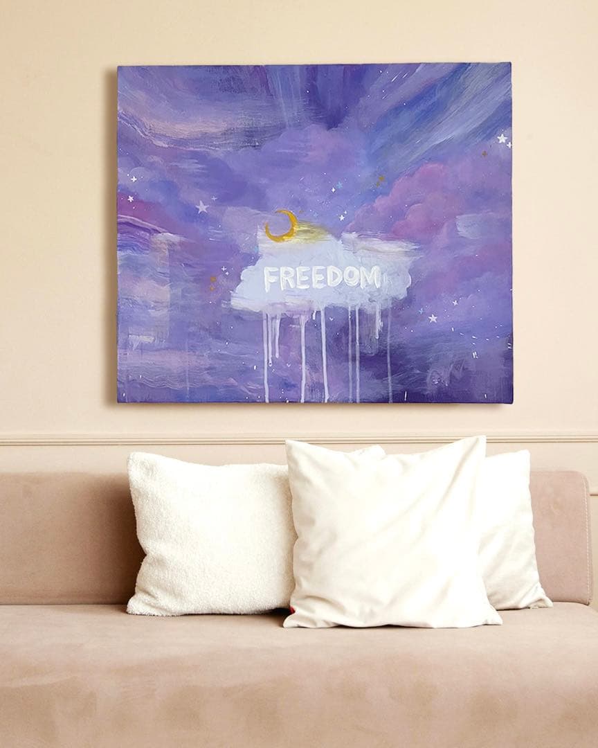 絵画　原画　現代アート　インテリア