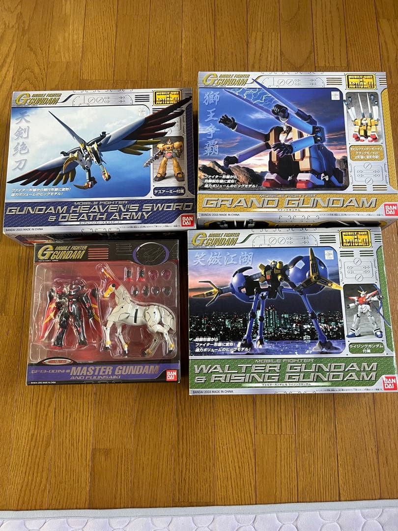 モビルスーツインアクション　グランドマスターガンダムセット