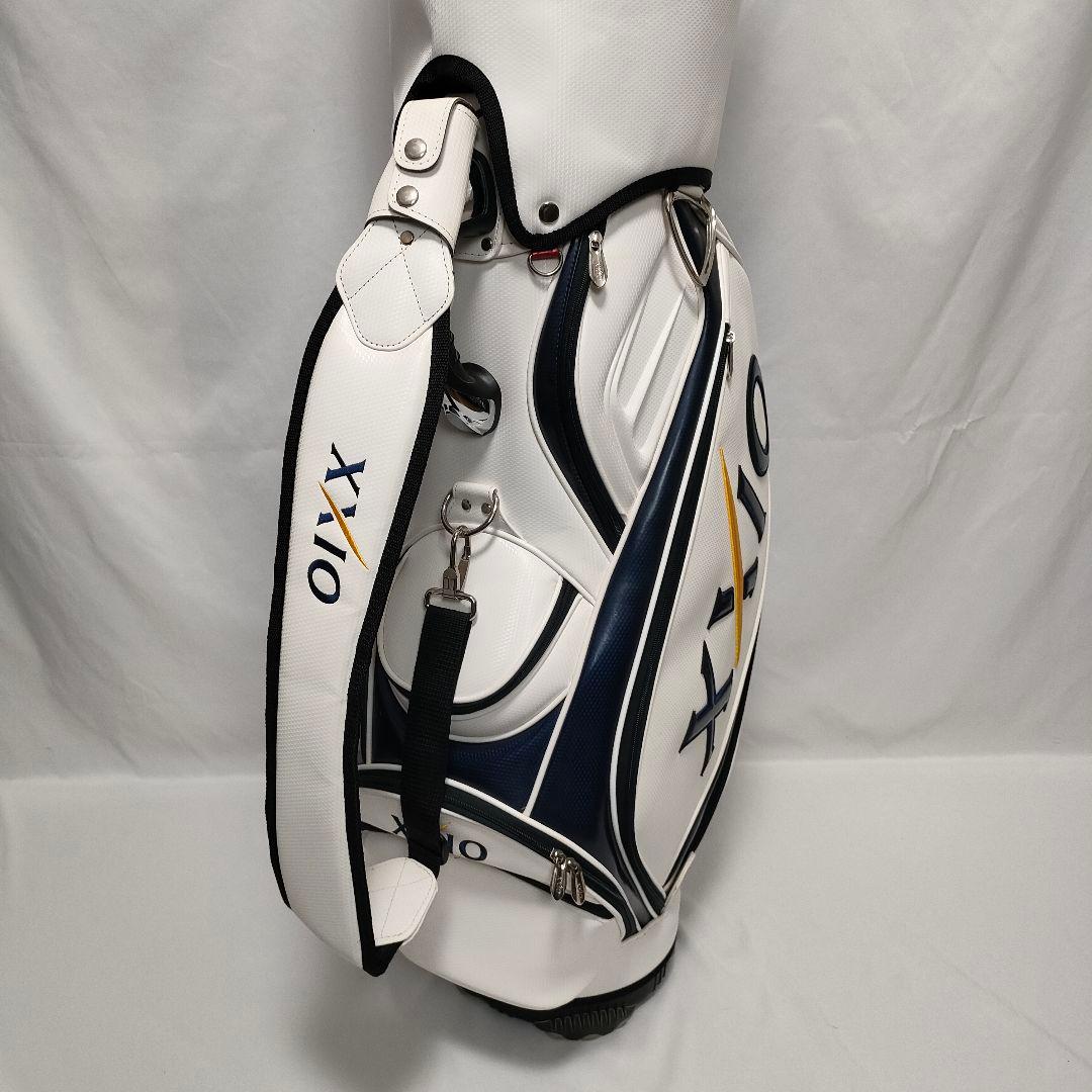 【良品】ダンロップ ゼクシオ プロレプリカ 9インチ 5分割 キャディバッグ