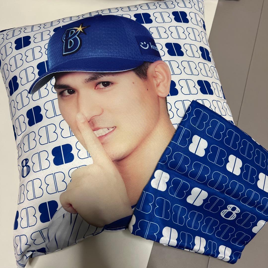 横浜DeNAベイスターズ 神里和毅 クッション クッションカバー セット