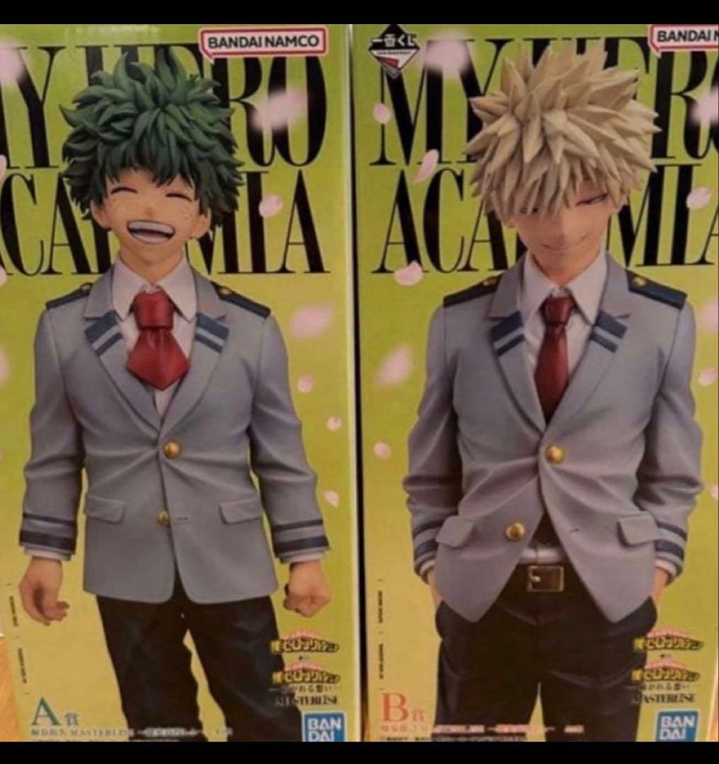 一番くじ　ヒロアカ　紡がれる想い　A賞 緑谷出久　B賞 爆豪勝己