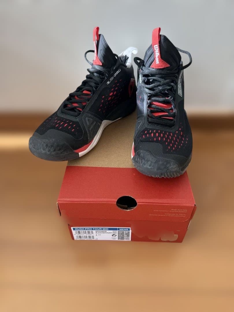 日本未発売！Wilson RUSH TOUR MIDPRO テニスシューズ