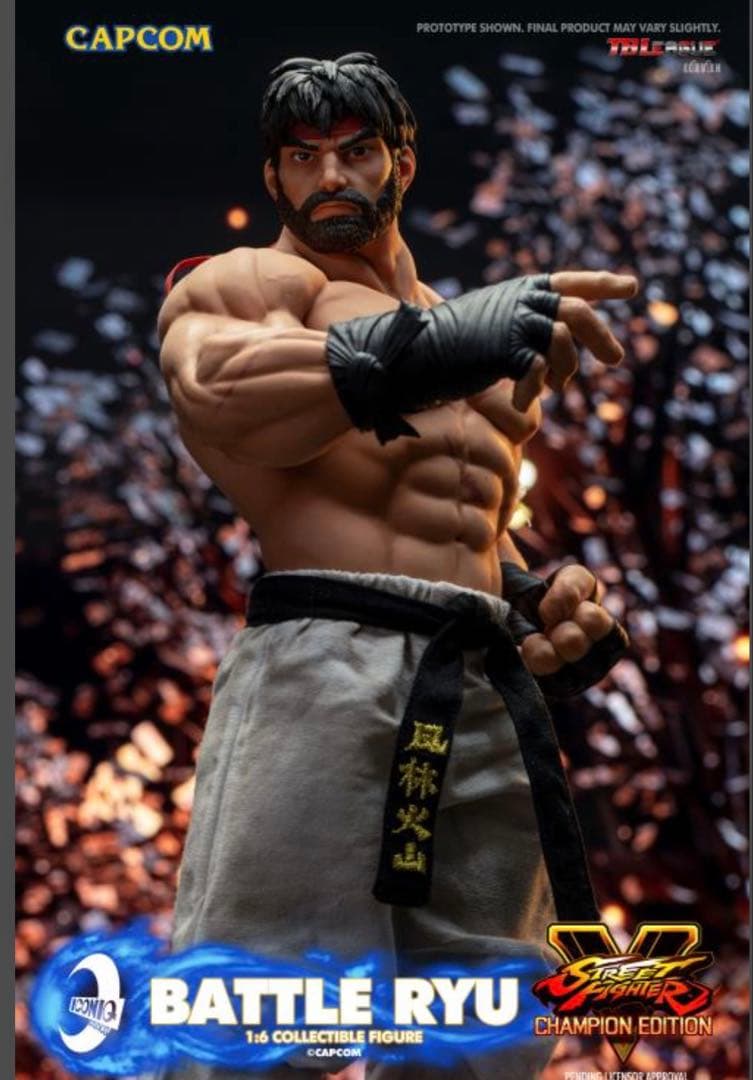 世界888体限定 ストリートファイター バトル リュウ 1/6