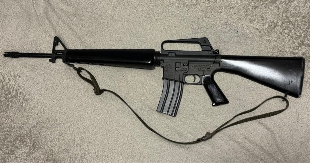 超希少☆JAC製 M16A1 COLT AR-15 (ジャンク品 )ガスガン