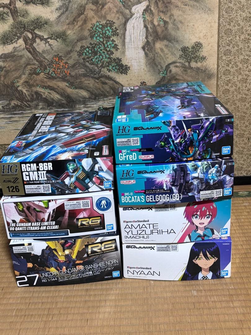 (まとめ売り)ガンプラキットとデカールセットおまけ付き