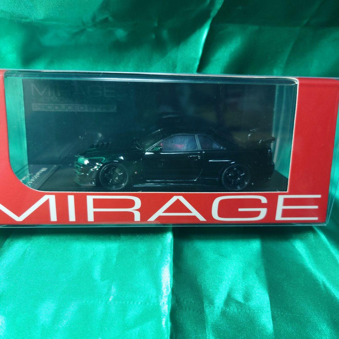 Mirage1/43 Nismo R34 GT-R Z-tune ブラック