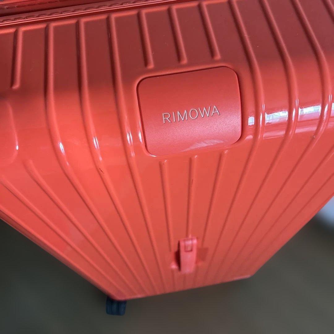 超美品リモワトランクプラス　オレンジ 1度使用