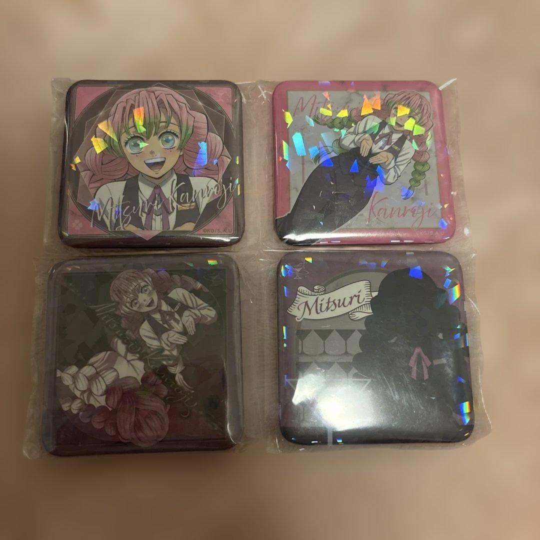 鬼滅の刃　甘露寺蜜璃　モクテルバー　ロト　缶バッジ　コンプリートセット