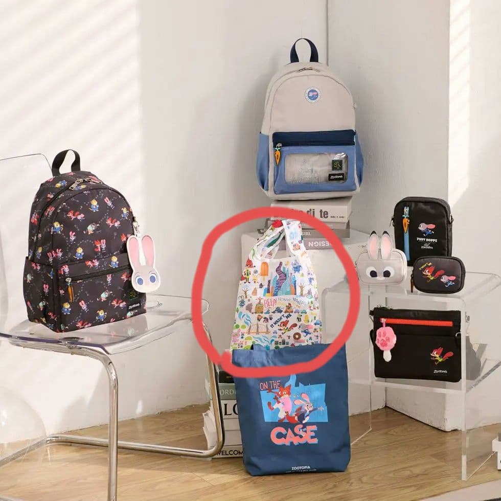【台湾セブン限定品】Zootopia2 電卓＆エコバッグ2点セット海外動物方城市