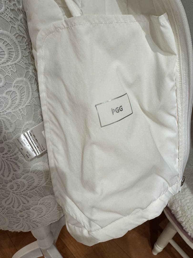 美品！PGG ホワイト　パーリーゲイツダウンジャケット　2