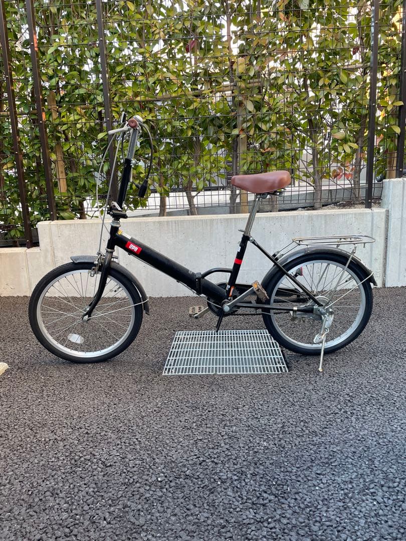 折りたたみ自転車 ブラック 小径タイヤ