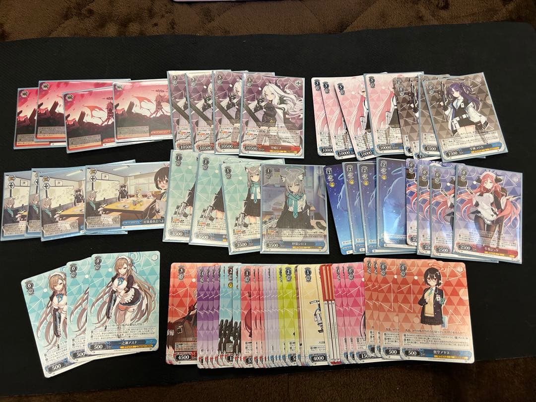 ヴァイスシュヴァルツ　ブルーアーカイブ　ほぼ4コン　SR多数