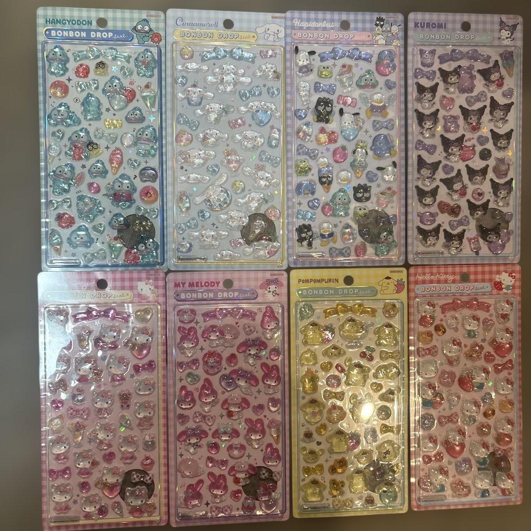 国内正規品　ボンボンドロップ　第二弾　全8種類 まとめ売り　シール