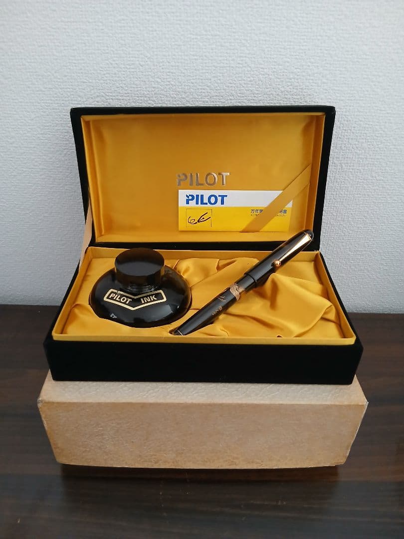 PILOT 万年筆 14K 國光會 インク付き 美品