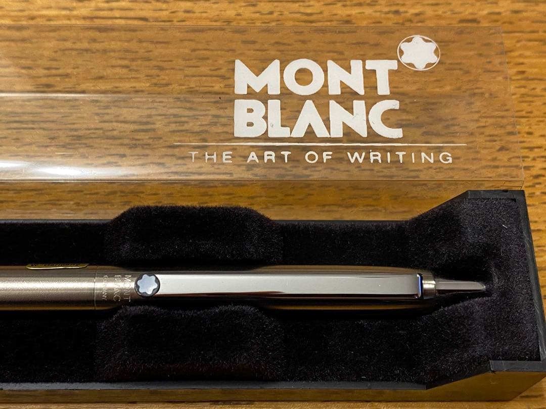 【新品・未使用】MONTBLANC モンブラン ノック式ボールペン Sライン