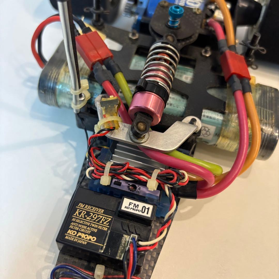 タミヤ F103 ビンテージRCカーセット／動作確認済・おまけパーツ付き