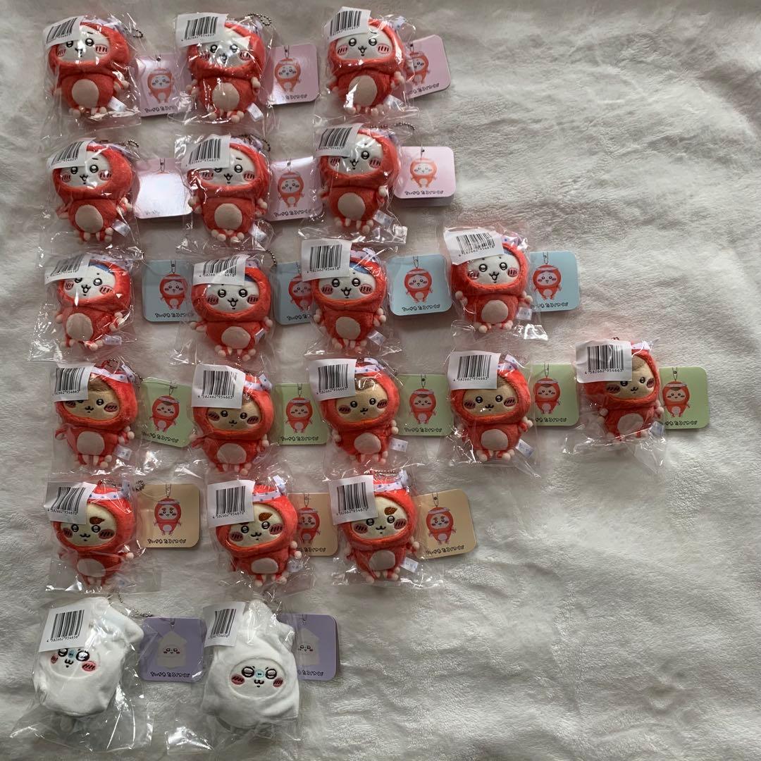 ちいかわ　たこイカくじ　D賞　たこイカマスコット　22点まとめ　セット