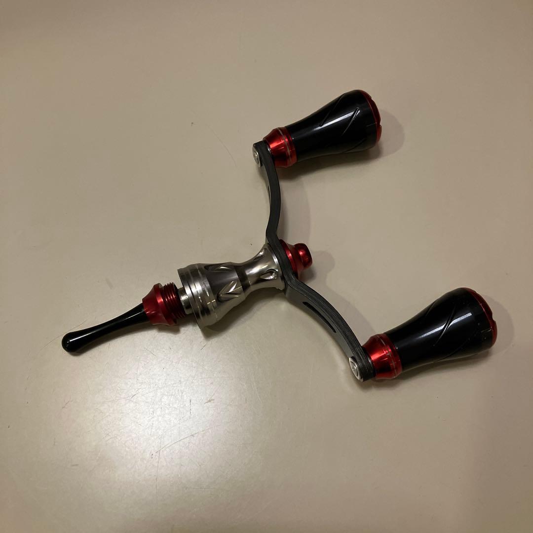 廃盤　美品　ダイワ用　ゴメクサス　72mm ダブルハンドル　スタンド　セット