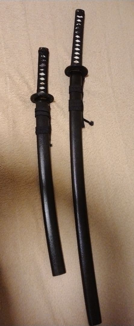 模造刀 、舞踊刀（竹光刀）「大刀、小刀セット」