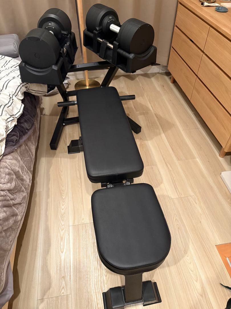 プロバーベル PROVERBELL ダンベル 41.5kg×2 ベンチセット