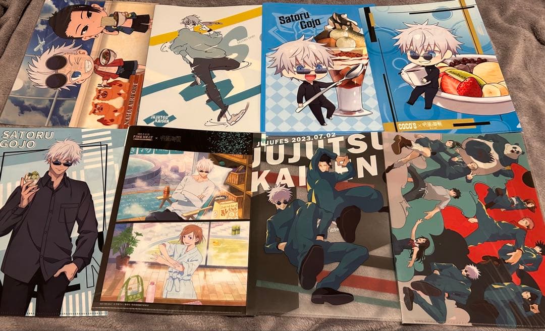 【レア商品多め】呪術廻戦 五条悟 まとめ売り アクリルスタンド、缶バッジ等