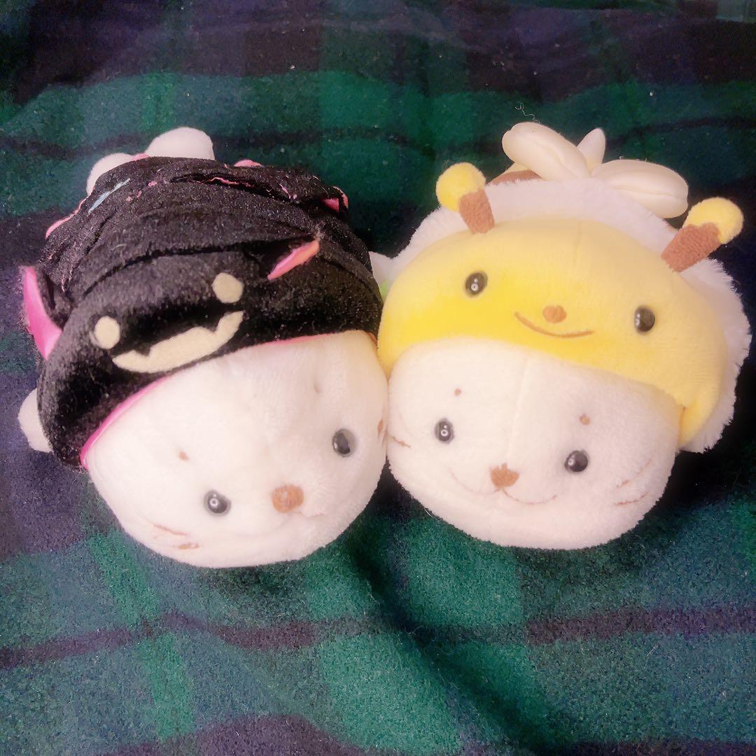 ✮希少✮しろたん✮なりきりぬいぐるみ2個セット✮