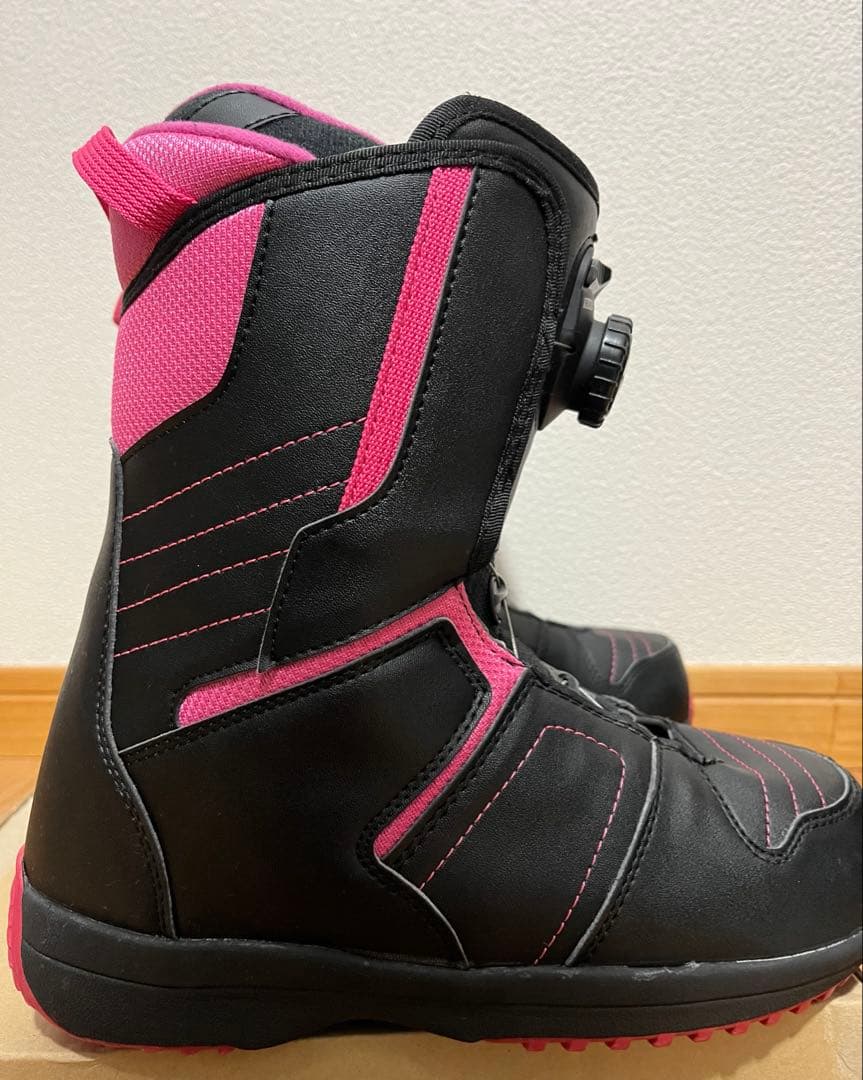 スノーボード ブーツ レディース 24~24.5 IGNIO BOA ボア 黒