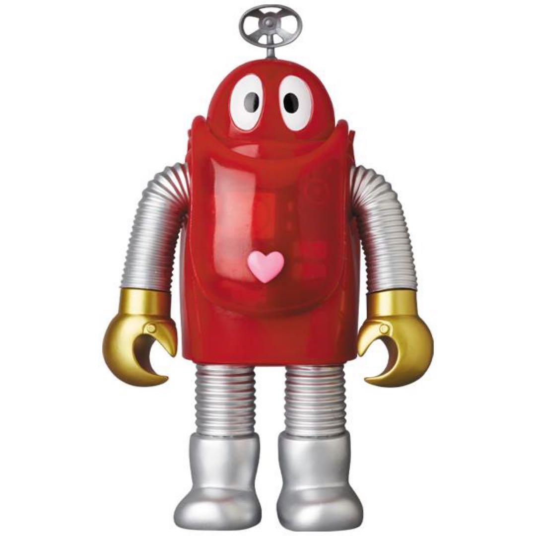 新品送料込　メディコムトイ 東映レトロソフビコレクション　ロボコン（クリアレッド