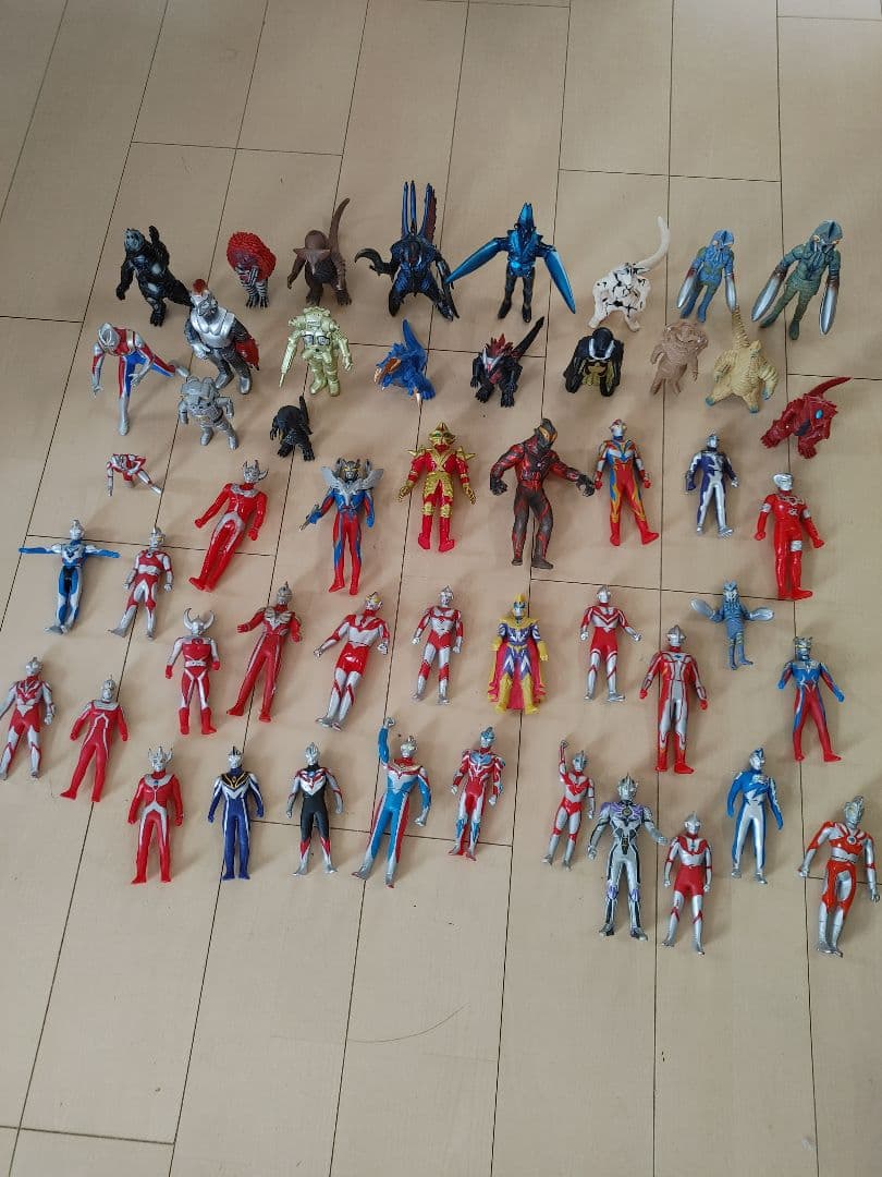 ウルトラマンソフビまとめ売り
