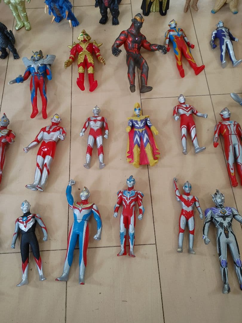 ウルトラマンソフビまとめ売り