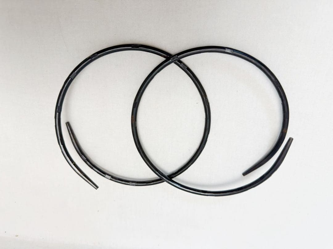 ほぼ未使用 釣釜道具 釣手 釜環 釜鎖 一式 3点セット