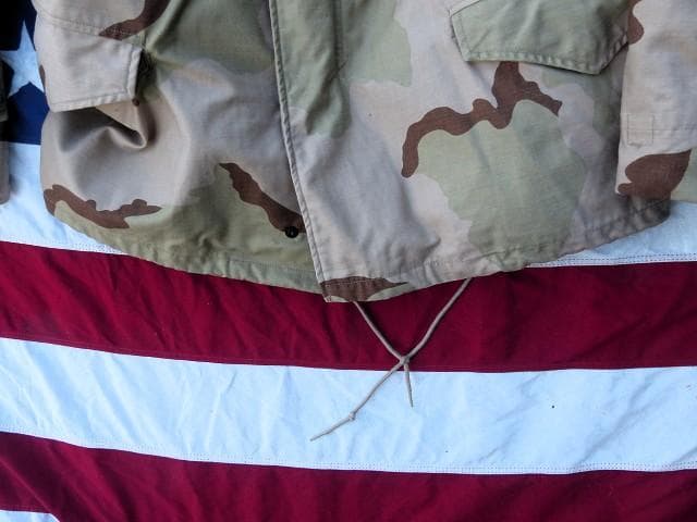 1991 米軍実物 M-R　デザート３カラー　Ｍ65フィールドジャケット　294