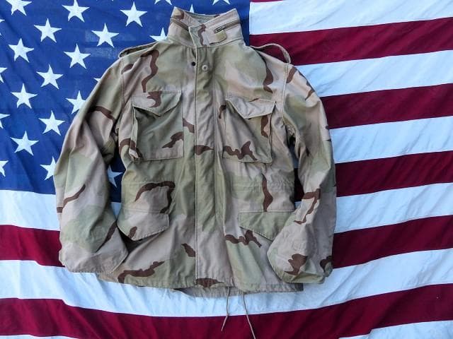1991 米軍実物 M-R　デザート３カラー　Ｍ65フィールドジャケット　294