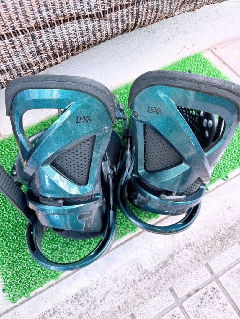 BURTON LEXAM スノーボードビンディング グリーン