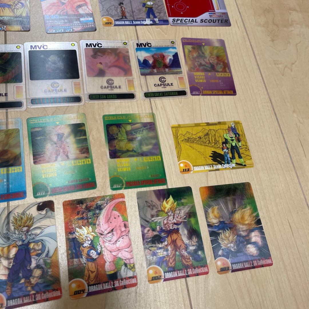 希少ドラゴンボール森永ウエハースカード&3Dカード 計101枚セット&付録。32