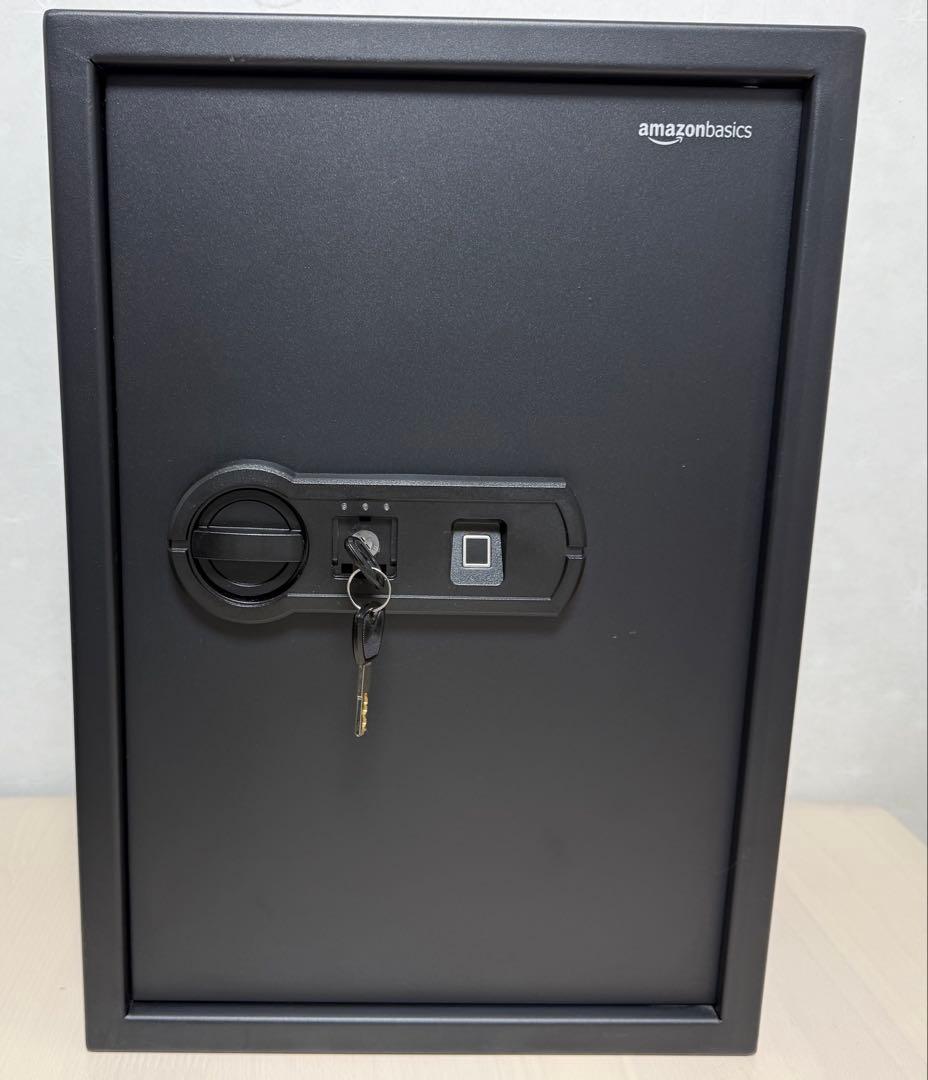 Amazonベーシック 金庫 指紋認証式 51L