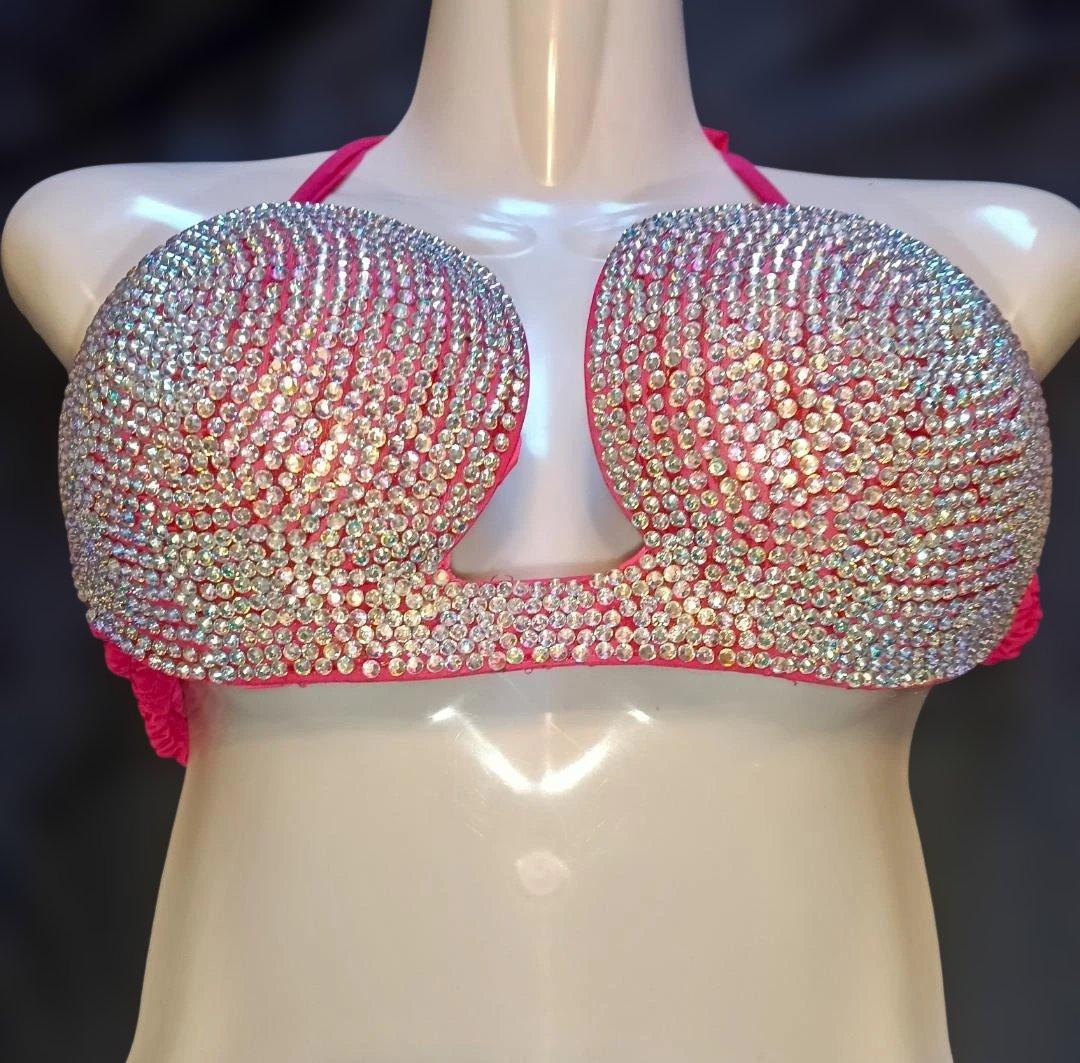 【新品Sale】エジプト製ピンク ベリーダンス サイーディ&バラディセットアップ