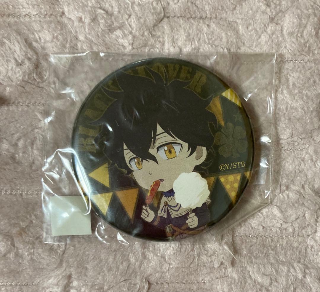 激レア　ブラッククローバー　ブラクロ　ユノ　缶バッジ