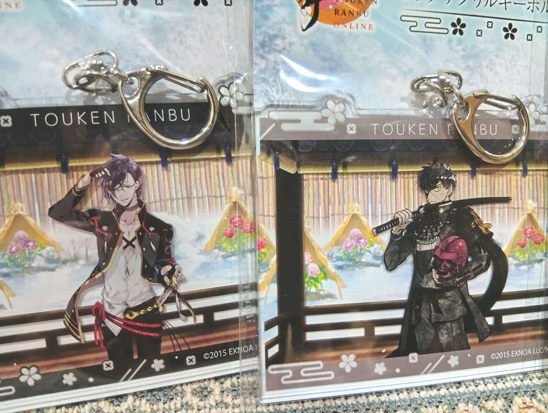 GiGO限定 刀剣乱舞ONLINE ビッグアクリルキーホルダー　7種＋おまけ