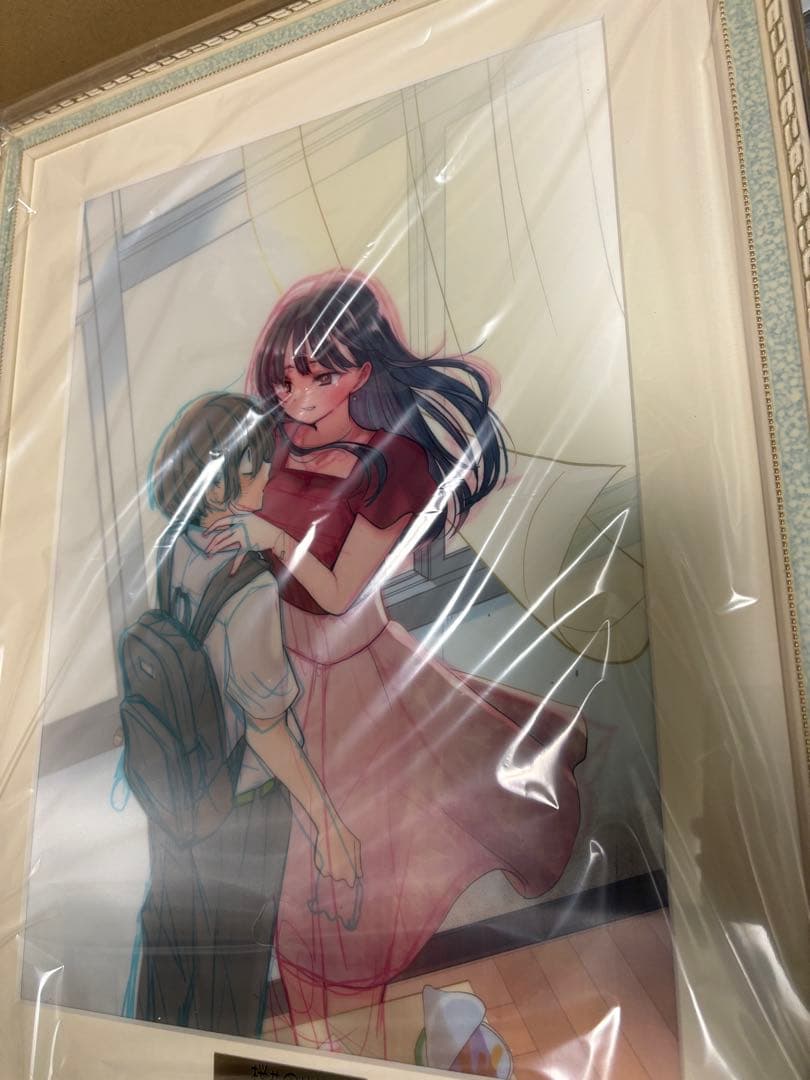 僕の心のヤバイやつ 桜井のりお レンチキュラー複製原画／限定シリアルNoプレート