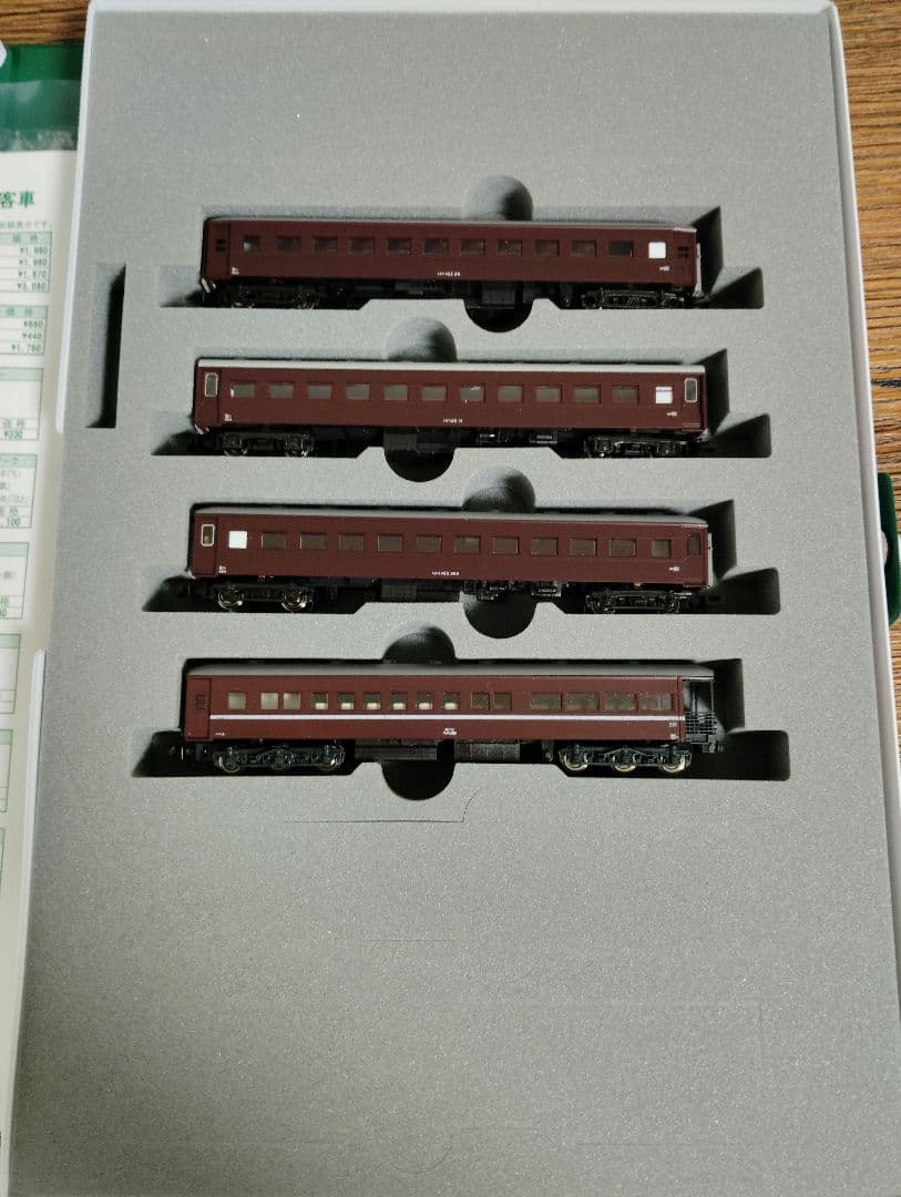 KATO 10-1893 JR西日本　旧形客車4両セット　訳あり　マイテ49-1