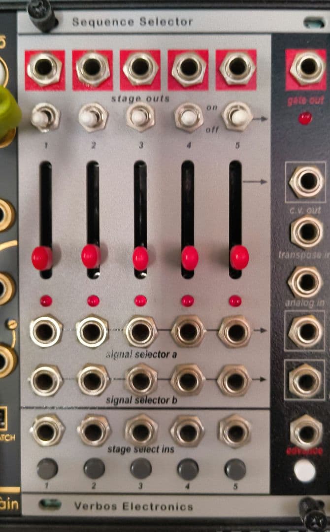 u*2様 Verbos Electronics Sequence Selecto