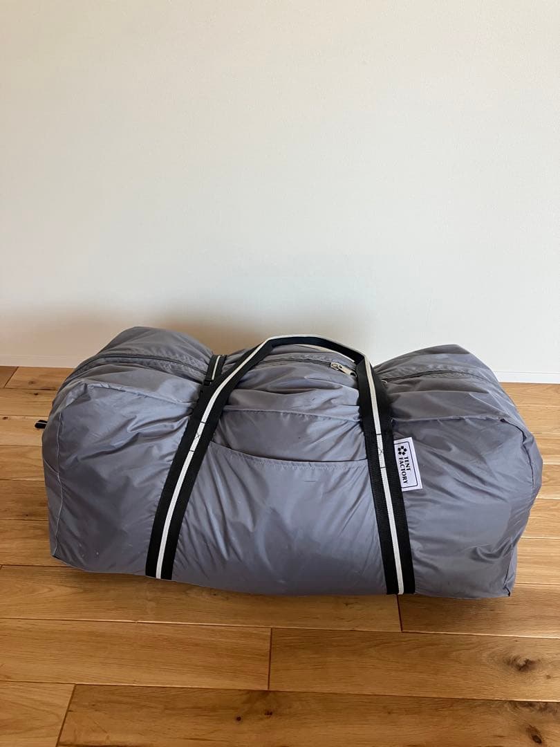 テントファクトリー　トンネル型2ルームテント ポリエステル製